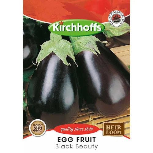 Vegetable Seed Egg Fruit Kirchhoffs-Black Beauty-Picture Packet-