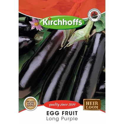 Vegetable Seed Egg Fruit Kirchhoffs-Long Purple-Picture Packet