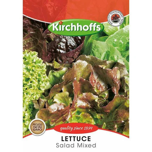 Vegetable Seed Lettuce Kirchhoffs-Salad Mixed-Picture Packet-