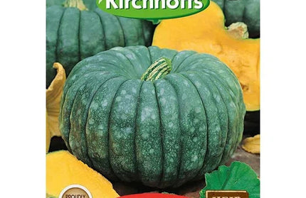 Vegetable Seed Pumpkin's Kirchhoffs-Queensland Blue-Picture Packet