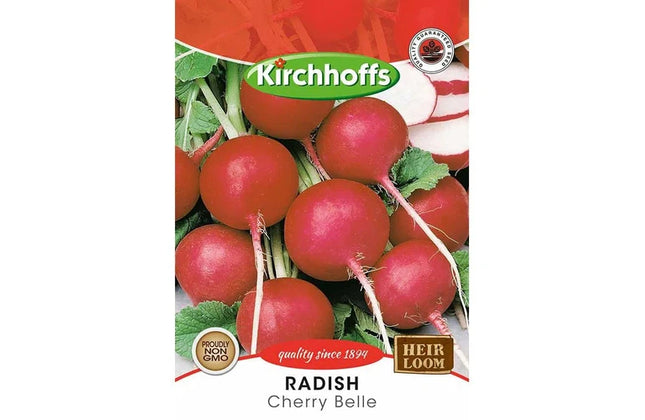 Vegetable Seed Radish Kirchhoffs-Cherry Belle-Picture Packet