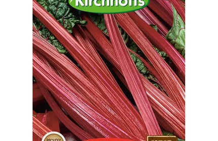 Vegetable Seed Rhubarb Kirchhoffs-Victoria-Picture Packet