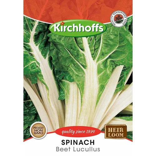 Vegetable Seed Spinach's Kirchhoffs-Beet Fordhook Giant-Picture Packet-