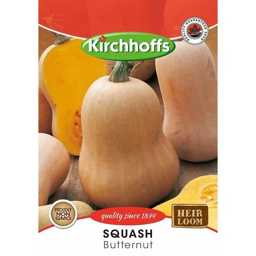 Vegetable Seed Squash's Kirchhoffs-Butternut-Picture Packet-