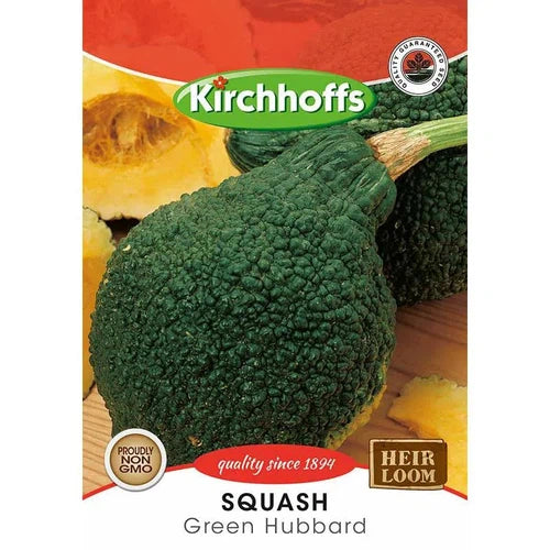 Vegetable Seed Squash's Kirchhoffs-Green Hubbard-Picture Packet-