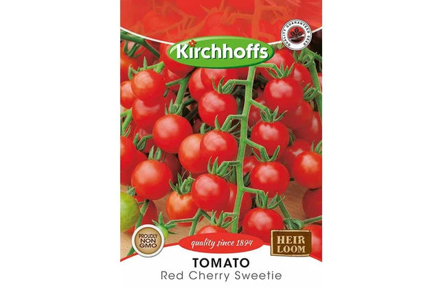Vegetable Seed Tomato’s Kirchhoffs-Red Cherry Sweetie-Picture Packet