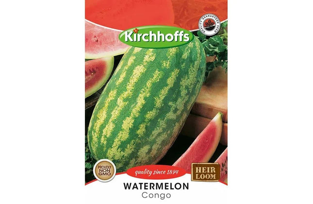 Vegetable Seed Watermelon Kirchhoffs-Congo-Picture Packet
