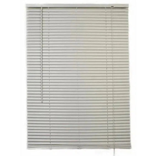 Venetian Blinds PVC Euro-Window Blinds & Shades-Euro-𝑤1000 x 𝐻1200𝑚𝑚-Light Grey-diyshop.co.za