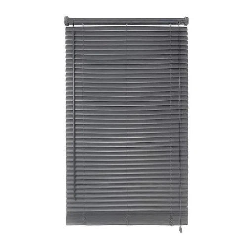Venetian Blinds PVC Euro-𝑤1000 x 𝐻1200𝑚𝑚-Dark Grey-