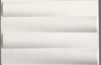 Wall Panel 3D PUⓓ-5015 Bamboo-White-2m2(8pc)