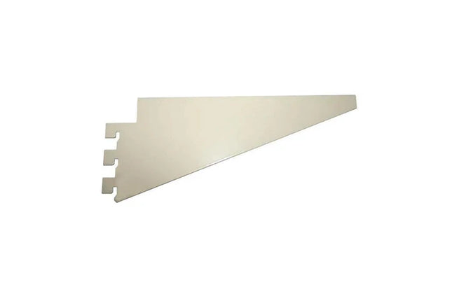 Wallband Shelf Bracket Ivory-350mm-Left