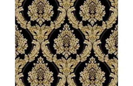 Wallpaper PVC Roll (𝑤530𝑚𝑚x𝐿10𝑚) Majistiq-Fondue Black