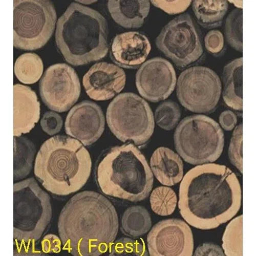 Wallpaper PVC Roll (𝑤530𝑚𝑚x𝐿10𝑚) Majistiq-Forest-