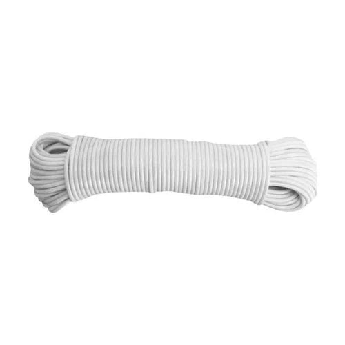 Wash Line Steel PVC Coated-White-𝐿15𝑚 x ⌀3𝑚𝑚-