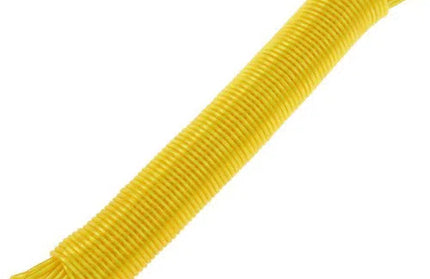 Wash Line Steel PVC Coated-Yellow-𝐿30𝑚 x ⌀3𝑚𝑚
