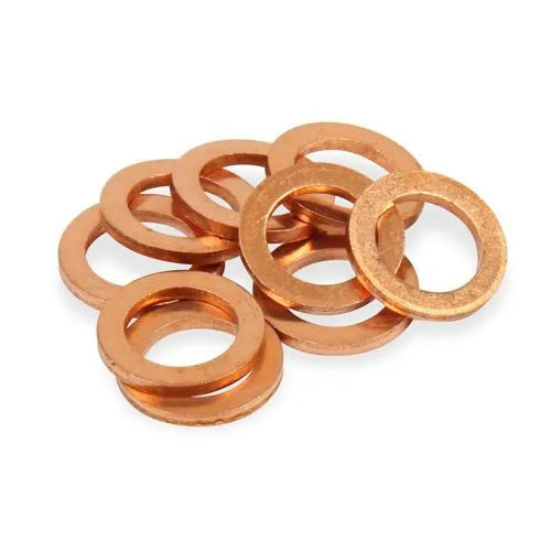 Washer Flat Copper 𝑝/𝑔ram-6x10𝑚𝑚(±1923/𝐾𝑔 )-