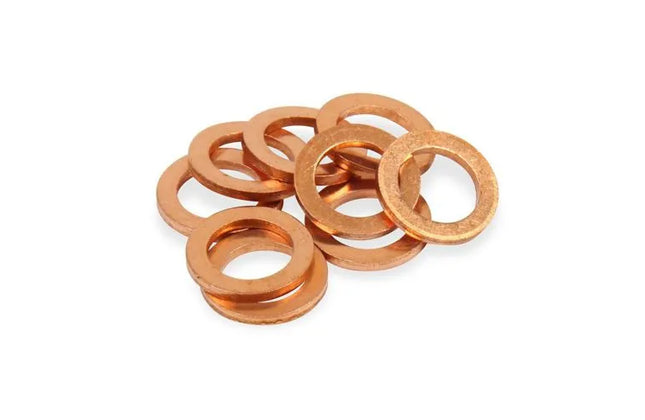 Washer Flat Copper 𝑝/𝑔ram-6x10𝑚𝑚(±1923/𝐾𝑔 )