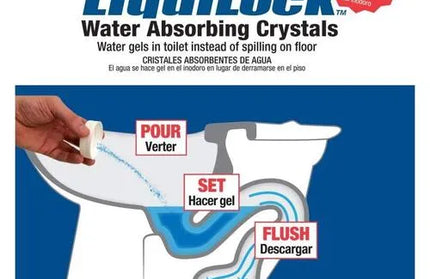 Water Absorbing Crystals LiquiLock Oatey-Sachet 17𝑔
