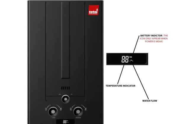 Water Heater Gas Low Water Pressure Totai-12ℓ𝑝𝑚-