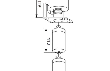 Water Level Float Switch +Weights MCE-