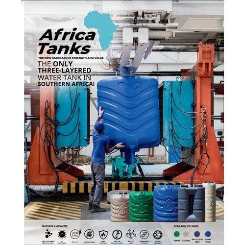 Water Tank Vertical AfricaTank »-5000ℓ-Dark Grey-