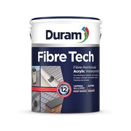 Waterproofing Fibre-Tec Duram-Paint-Duram-Red-5ℓ-diyshop.co.za