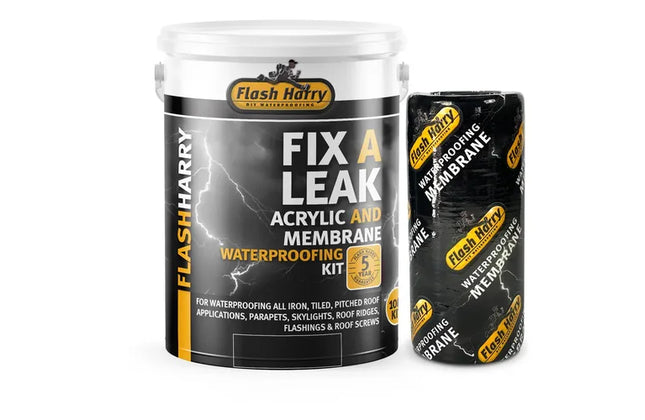 Waterproofing Fix-a-Leak Flash Harry-5ℓ+Membrane-Red