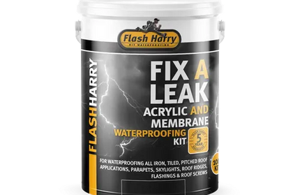 Waterproofing Fix-a-Leak Flash Harry-5ℓ+Membrane-Red-