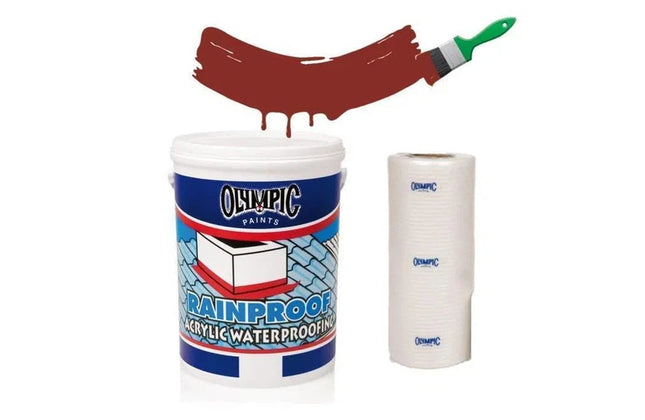 Waterproofing Rainproof Olympic-5ℓ+Membrane-Red