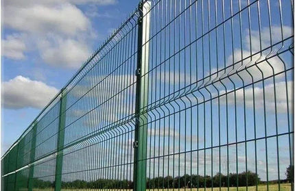Welded Mesh Flat Panel Boundry-ƒ50x76x𝑇4.0𝑚𝑚 X 𝐻1.8x𝑊3𝑚-EMU Green