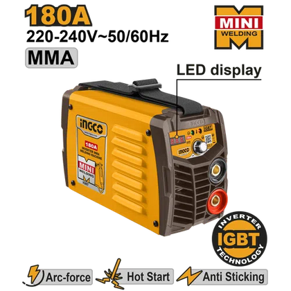 Welding Machine Stick 180𝐴 Mini iNGCO-