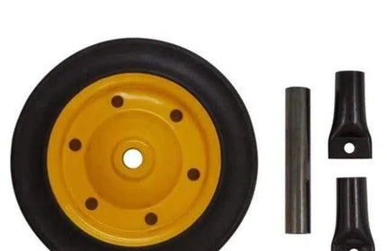 Wheel for Barrow Steel Rubber-Default Title