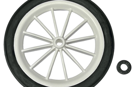 Wheel for Lawnmower Spoked Rim-𝑂⌀140 x 𝐼⌀10 x 𝑤18𝑚𝑚/50𝐾𝑔