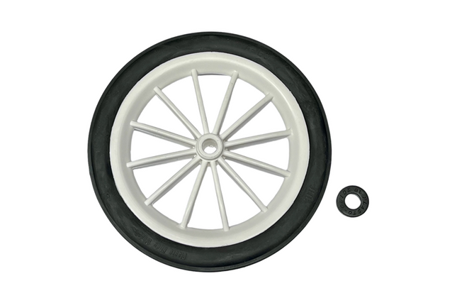 Wheel for Lawnmower Spoked Rim-𝑂⌀140 x 𝐼⌀10 x 𝑤18𝑚𝑚/50𝐾𝑔