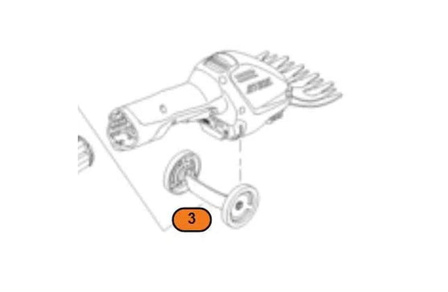 Wheel Kit for HSA26 Stihl-Default Title