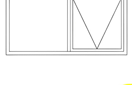 Window AL C28PT 129 (𝑊1190x𝐻890mm)-Bronze-Clear