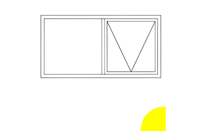 Window AL C28PT 129 (𝑊1190x𝐻890mm)-Bronze-Clear
