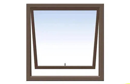 Window AL C28PT 66 (𝑊590x𝐻590mm)-Bronze-Clear