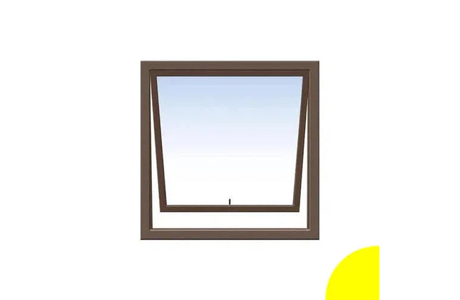 Window AL C28PT 66 (𝑊590x𝐻590mm)-Bronze-Clear