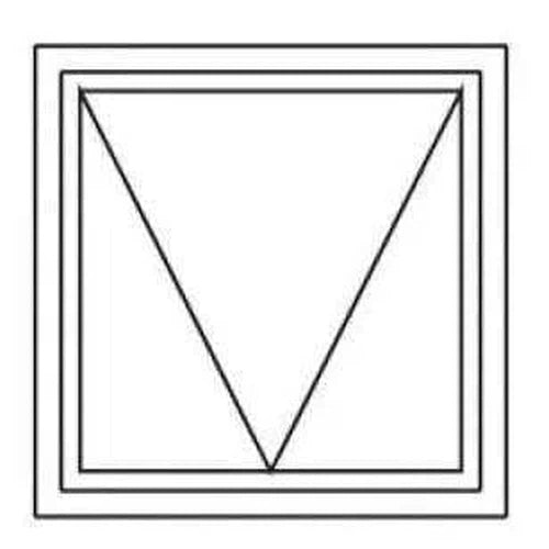Window AL C28PT 66 (𝑊590x𝐻590mm)-Bronze-Clear-
