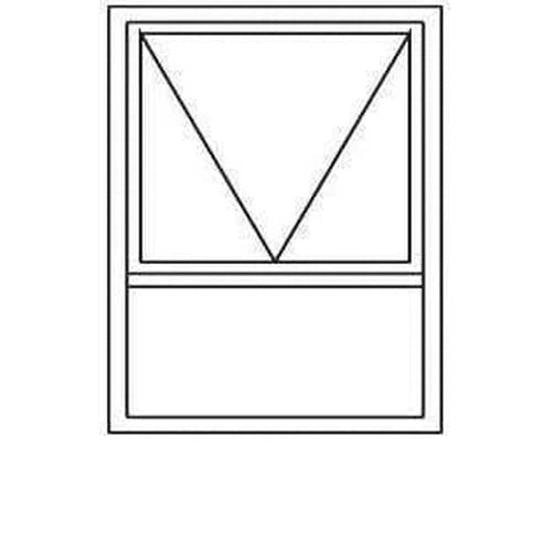 Window AL C28PT 69 (𝑊590x𝐻890mm)-Bronze-Clear-