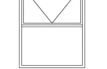 Window AL C28PT 912 (𝑊890x𝐻1190mm)-Bronze-Clear-