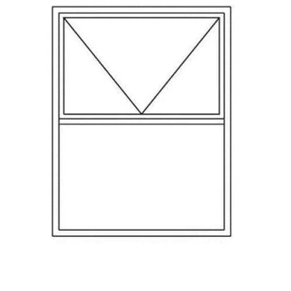 Window AL C28PT 912 (𝑊890x𝐻1190mm)-Bronze-Clear-