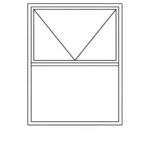 Window AL C28PT 912 (𝑊890x𝐻1190mm)-Bronze-Clear-