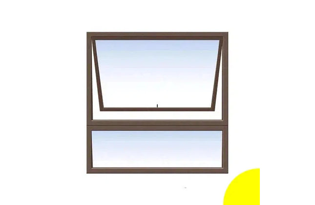 Window AL C28PT 99 (𝑊890x𝐻890mm)-Bronze-Clear