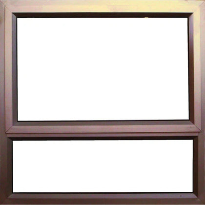 Window AL C28PT 99 (𝑊890x𝐻890mm)-Bronze-Clear-