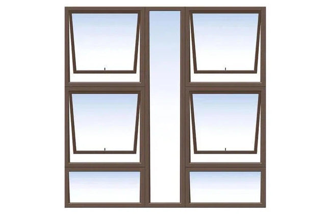 Window AL C30P4TT 1515 (𝑊1490x𝐻1490mm)-Bronze-Clear