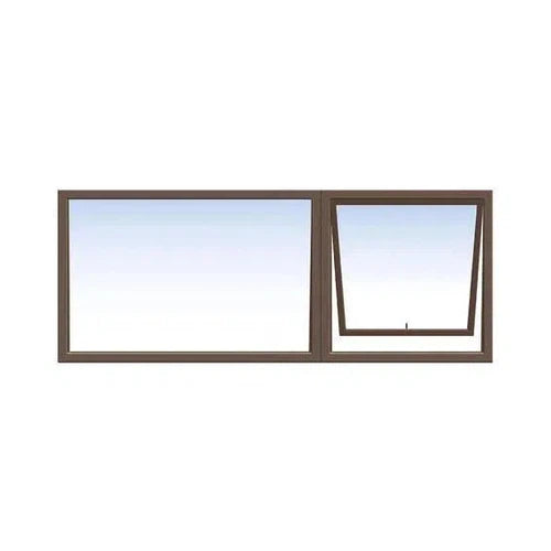Window AL C30PT 156 (𝑊1490x𝐻590mm)-Bronze-Clear-
