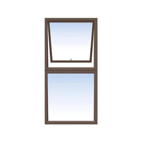 Window Aluminium PT 612 (𝑊590x𝐻1190mm)-Window Frames-iBuild-Bronze-Clear-diyshop.co.za