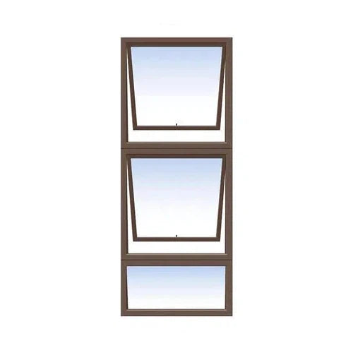 Window Aluminium PTT 615 (𝑊590x𝐻1490mm)-Window Frames-iBuild-Bronze-Clear-diyshop.co.za